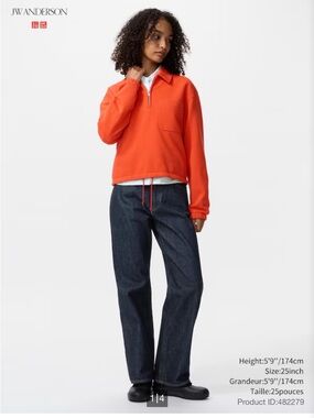 JW ANDERSON Uniqlo Straight Jeans